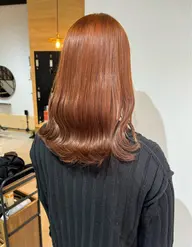 【🎀ブリーチなし高発色🎀】似合わせcut+ブリーチなしw color+7種トリートメント付き