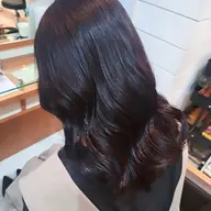 うる艶✨ワンカラー+髪質改善トリートメント コテ巻き付き♡※再来+500円