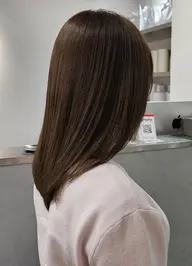 カット＋縮毛矯正＋ハホニコトリートメント