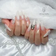 【HANDオフ無し】チップ長さだし10本+ワンカラーorラメグラデーション