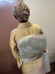 訪問着着付け&ヘアセット13200円