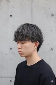 🔥ご新規様特別価格🔥メンズカット+パーマ(波巻き、フェザー、ツイスパ、シャドウ、ニュアンス等🆗)