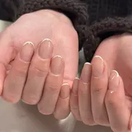 💛ワンカラー+先端ライン【オフ込み】💛 ※通常6900円→Jrネイリスト価格3500円です♪