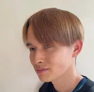 🌟男性限定🌟デザインカット+艶髪ダブルカラー(ブリーチ1回+色味を入れるONカラー)+トリートメント+眉カット