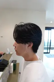 カット＋フェザーパーマ