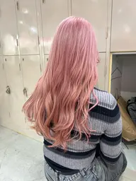 🌟当日限定髪質ケアメニュー🌟💫憧れハイトーン透明感ダブルカラー💫＋選べるトリートメント#韓国#ミニモ学割