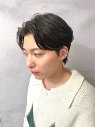 🔻フェザーパーマ×メンズカット