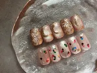 ご新規様❣️今月限定の定額2デザイン💅オフあり・オフなし¥7700🌸ご新規様他店オフ無料✨お色変更可能🙆‍♀️