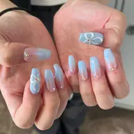 オフなし🩵チップ長さだし10本＋90分やり放題どんなデザインでも🎀