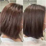 🔥縮毛矯正なし！髪質改善の酸熱トリートメント🔥