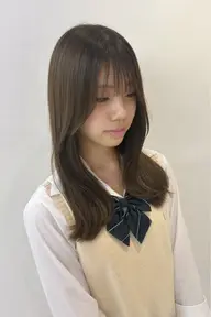 透明感欲しい方✨ブリーチなしWカラー