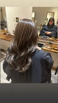 🎉ミニモ限定🎉ハイライトカラー＋カット＋tr