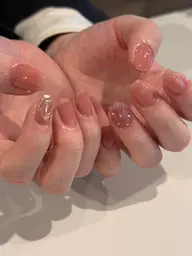 〔 新規オフ無料/フィルイン 〕色混ぜOK! ハンド オフ込2本アート🫧 ¥5,610