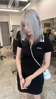 ケアブリーチカラー　ハイトーンカラー