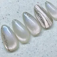 大人っぽマグネットネイル