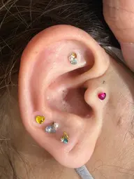 耳つぼジュエリー*片耳6粒(両耳12粒)