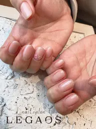 【Hand】オフ込み　ワンカラー(色増し2色までOK)＋2本アート