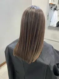 カット＋全体ハイライト＋艶カラー＋コーティングトリートメント