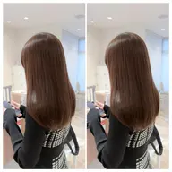 🌸透明感カラー+最高級トリートメント ¥5000