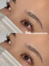 【人気No.3🥉】似合わせまつげパーマ+美眉スタイリング(全員/セットメニュー¥10,000)