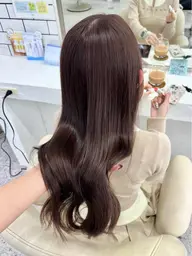 ブリーチなしWカラー【マロン系🤎】