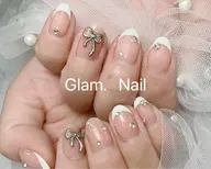 ＊シンプル＊オフィス＊フレンチネイル¥4000（現金のみ）ベース色付け+1000円