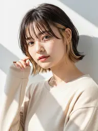 【オシャレ女子に♪】インナーケアブリーチ+インナーカラー