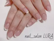 ハンド⭐️オフ込　フィルインフレンチ(ラメライン無)　￥6300→￥4400