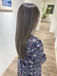 カット&低ダメージカラー&髪質改善トリートメント