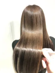 髪質改善トリートメント&髪質改善カラー&小顔矯正カット¥33,000→¥17,380