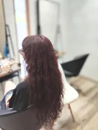 【艶オーガニックカラー】白髪染め根元2センチまでのリタッチカラー(8〜9トーンまでの艶感仕上げ)