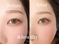 フラット80本+パーマ(&healthy)