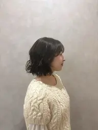 🪻カット +透明感カラー(透明感のあるアディクシーカラー、頭皮や髪の毛に優しいオーガニックカラー、白髪染め可）