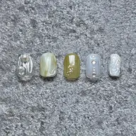 定額アートネイル【8,480円】💜オフあり🖐🏻
