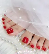 【パラジェル込】フットワンカラー(ラメグラ)+ストーン2個コース【マグネット変更無料】¥7980→¥5980