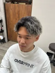 メンズカット＋ツイストスパイラルパーマ💫