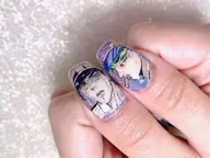 痛ネイル、キャラネイル1本❣️