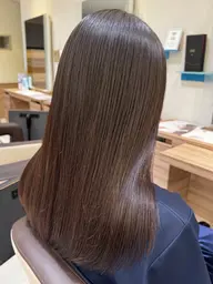 《朝の時間短縮☀️》前髪カット💇‍♀️or毛先カット＋縮毛矯正✨＋トリートメント✨