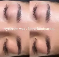 🌿ブローラミネーション(眉パーマ，ワックス付き)
