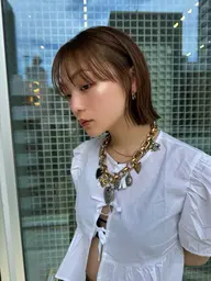 ブラウン・ベージュカラー🧸🥨『肩上』