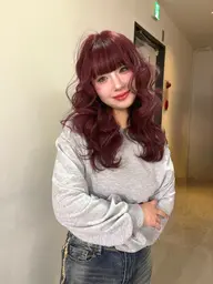 巻き髪スタイリング🪽🩵