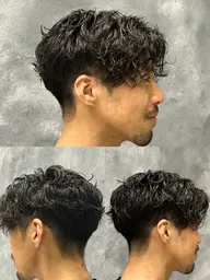 カット+パーマ+シャンプー+セット