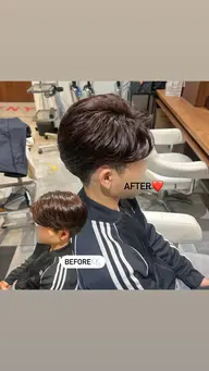 🪡メンズカット＋ニュアンスパーマ🫧