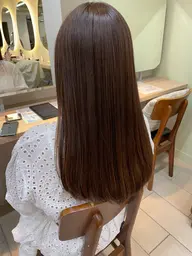 ☆平日限定☆🎀【ワンカラー(ブリーチなし)+Aujua 4stepトリートメント】✨️