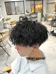 ⭐️ミニモ限定⭐️ メンズカット＋ツイストスパイラル