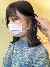 【個性をプラス】カット&インナーカラー&3stepトリートメント