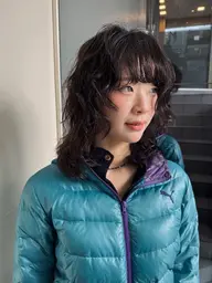 ☁️ウェーブのある柔らかいパーマ｜カット＋デザインパーマ☁️