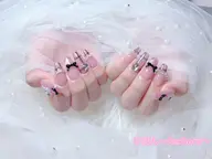 【ジェルチップ長さだし】＋持ち込みデザインやり放題