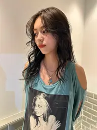 前髪パーマor縮毛矯正🩰