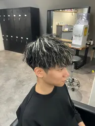 【😈メッシュ😈】 メンズカット+メッシュ